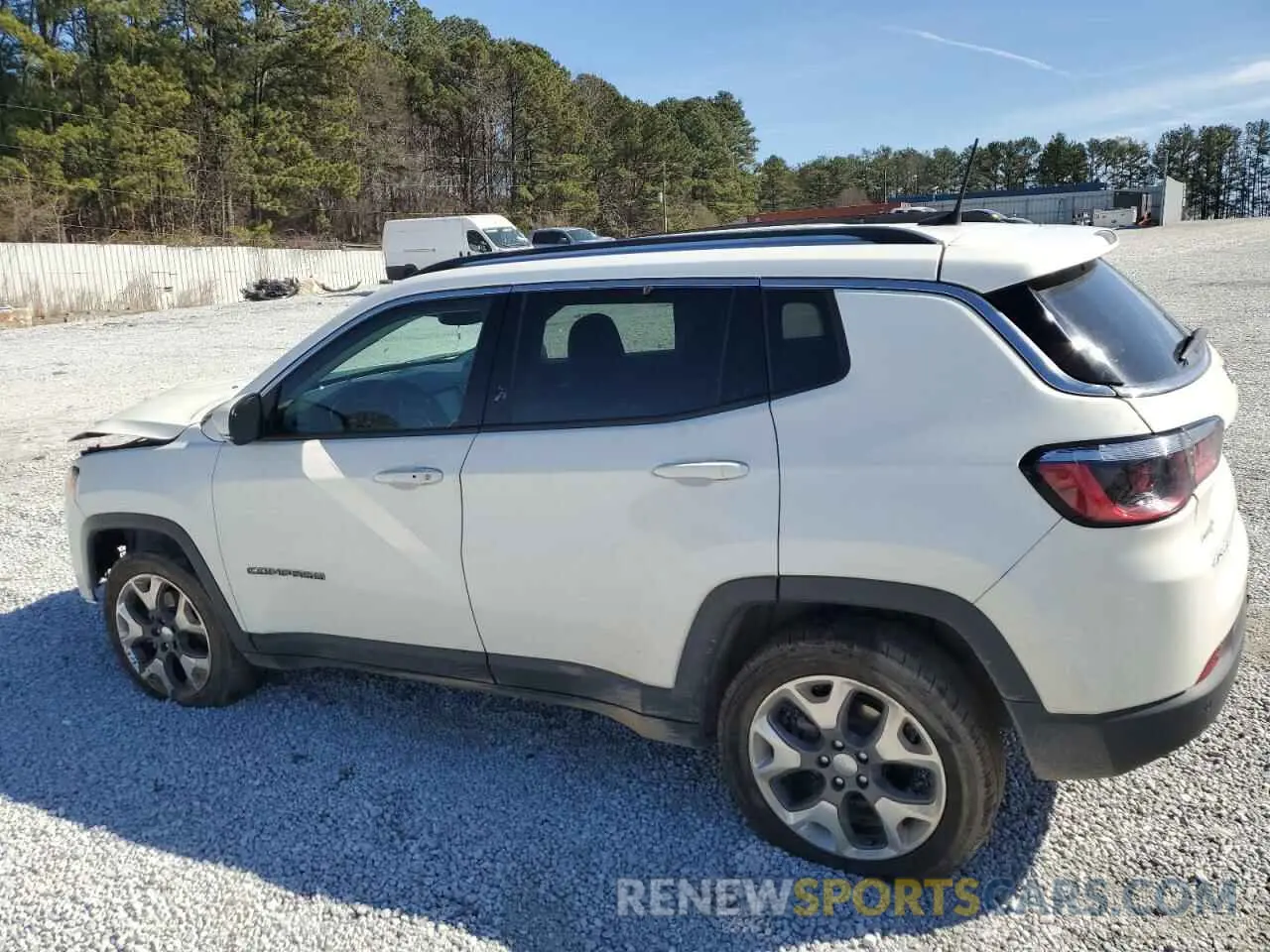 2 fotografías del automóvil dañado 3C4NJDCB4MT511145 JEEP COMPASS 2021