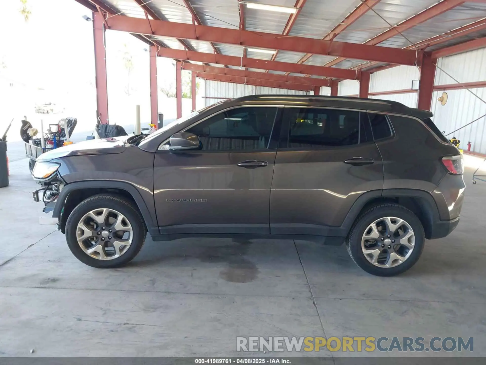 15 fotografías del automóvil dañado 3C4NJDCB4MT565268 JEEP COMPASS 2021