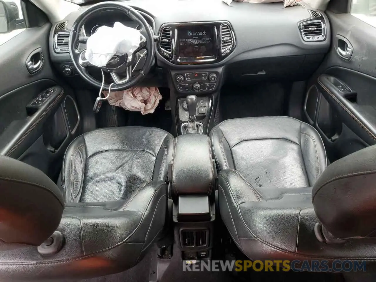 8 fotografías del automóvil dañado 3C4NJDCB4MT584290 JEEP COMPASS 2021