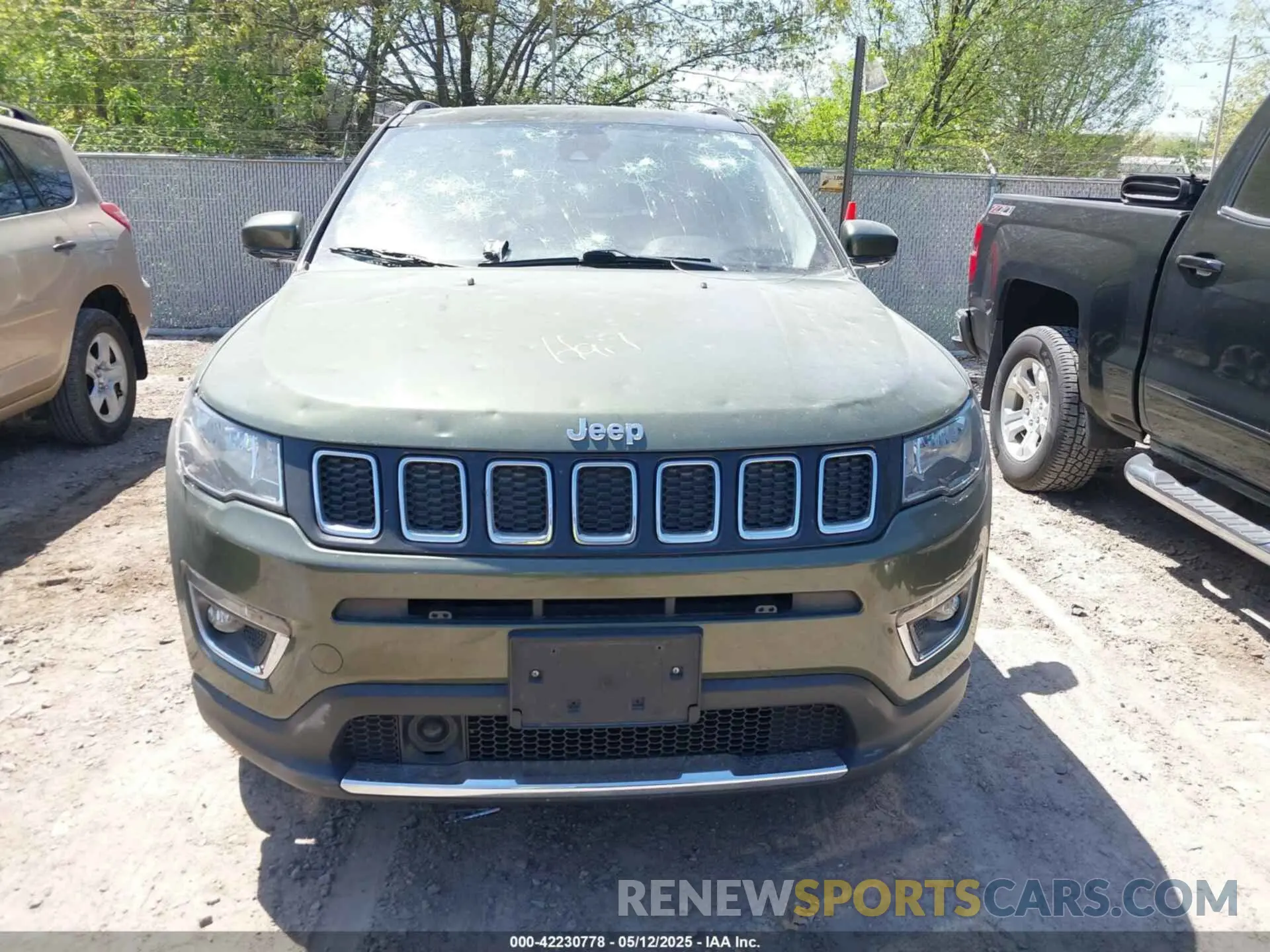 12 fotografías del automóvil dañado 3C4NJDCB4MT599954 JEEP COMPASS 2021