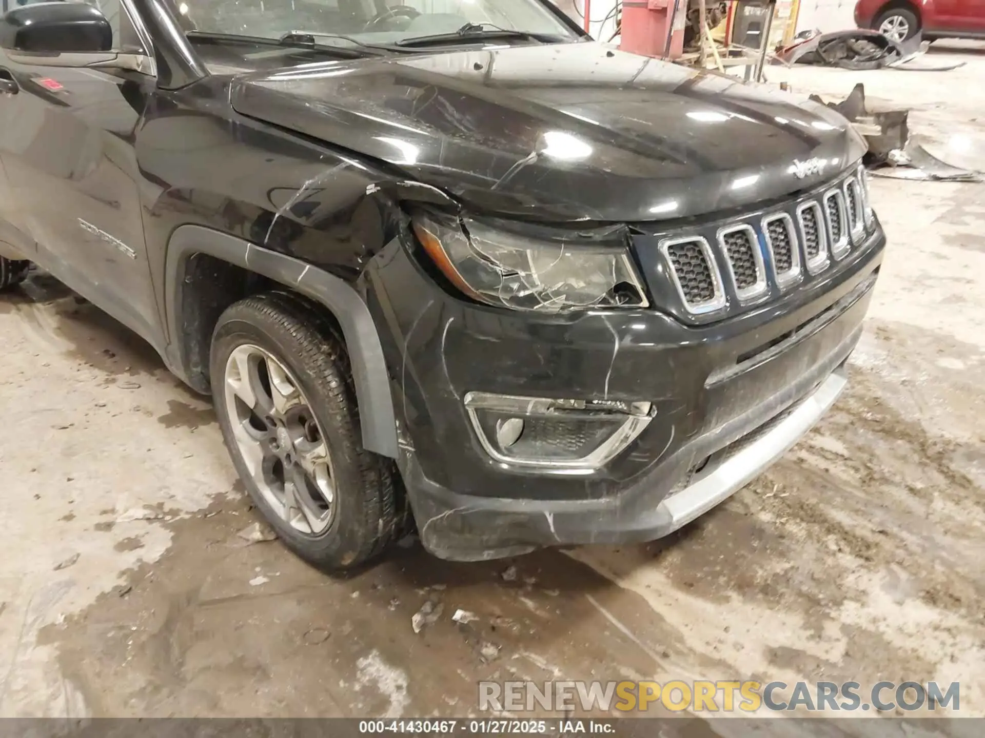 17 fotografías del automóvil dañado 3C4NJDCB5MT503698 JEEP COMPASS 2021