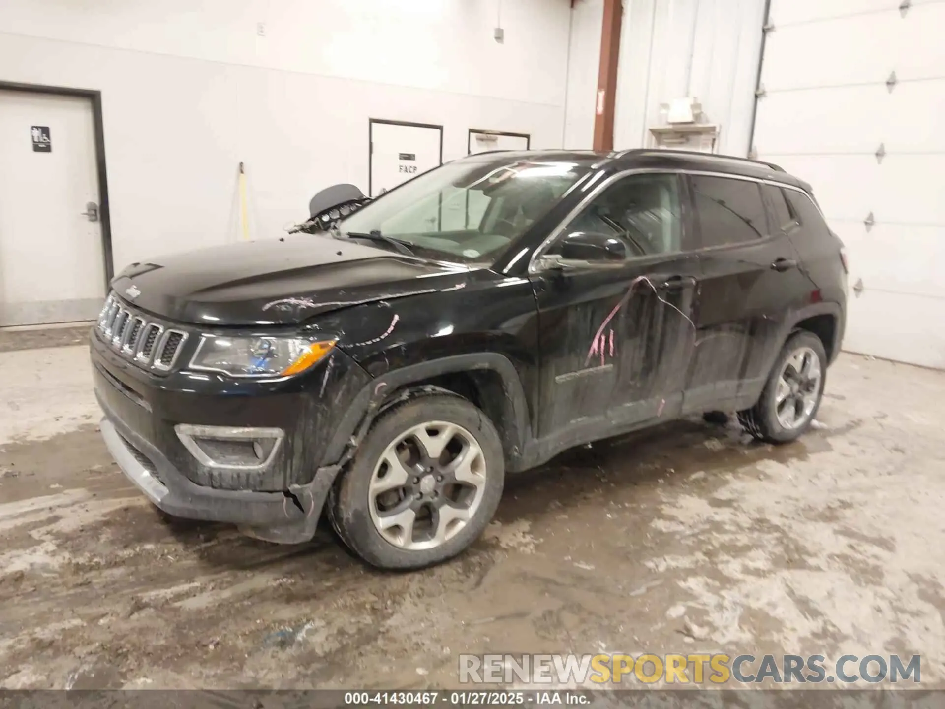 2 fotografías del automóvil dañado 3C4NJDCB5MT503698 JEEP COMPASS 2021