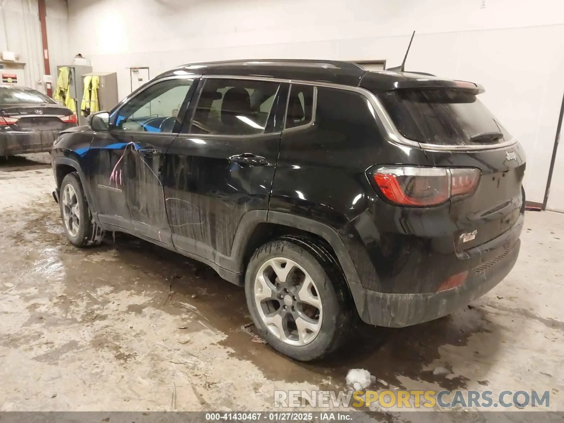 3 fotografías del automóvil dañado 3C4NJDCB5MT503698 JEEP COMPASS 2021