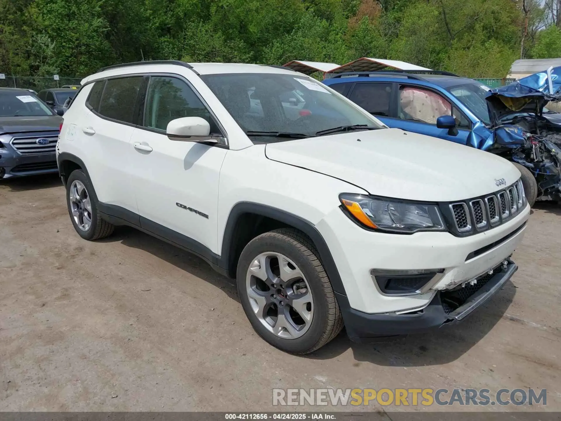 1 fotografías del automóvil dañado 3C4NJDCB5MT588915 JEEP COMPASS 2021