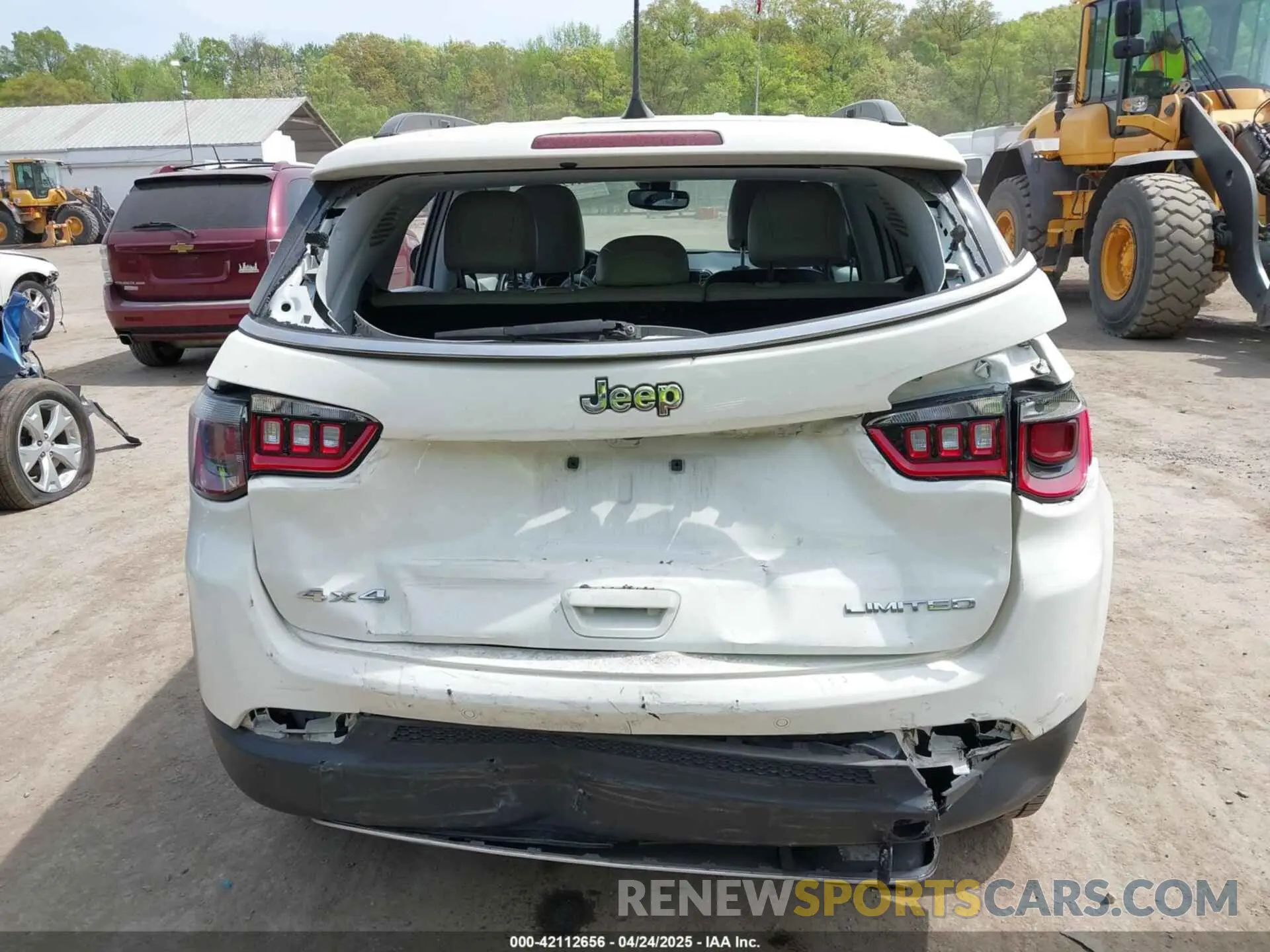16 fotografías del automóvil dañado 3C4NJDCB5MT588915 JEEP COMPASS 2021