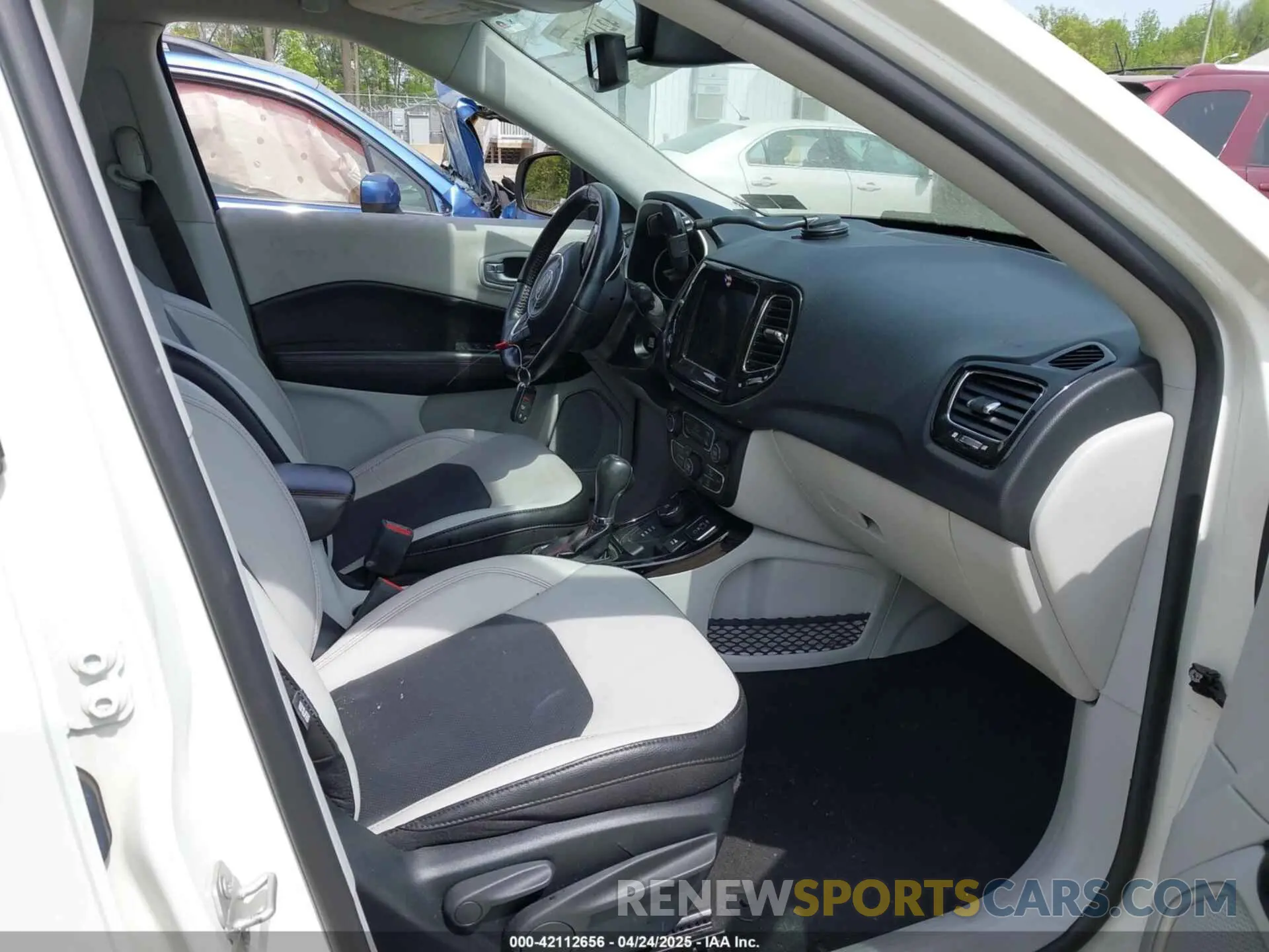 5 fotografías del automóvil dañado 3C4NJDCB5MT588915 JEEP COMPASS 2021
