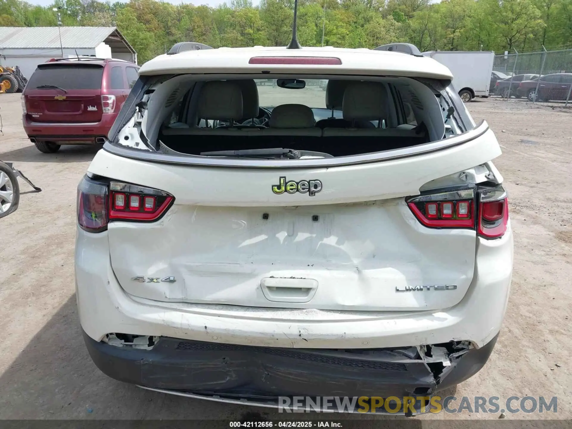 6 fotografías del automóvil dañado 3C4NJDCB5MT588915 JEEP COMPASS 2021