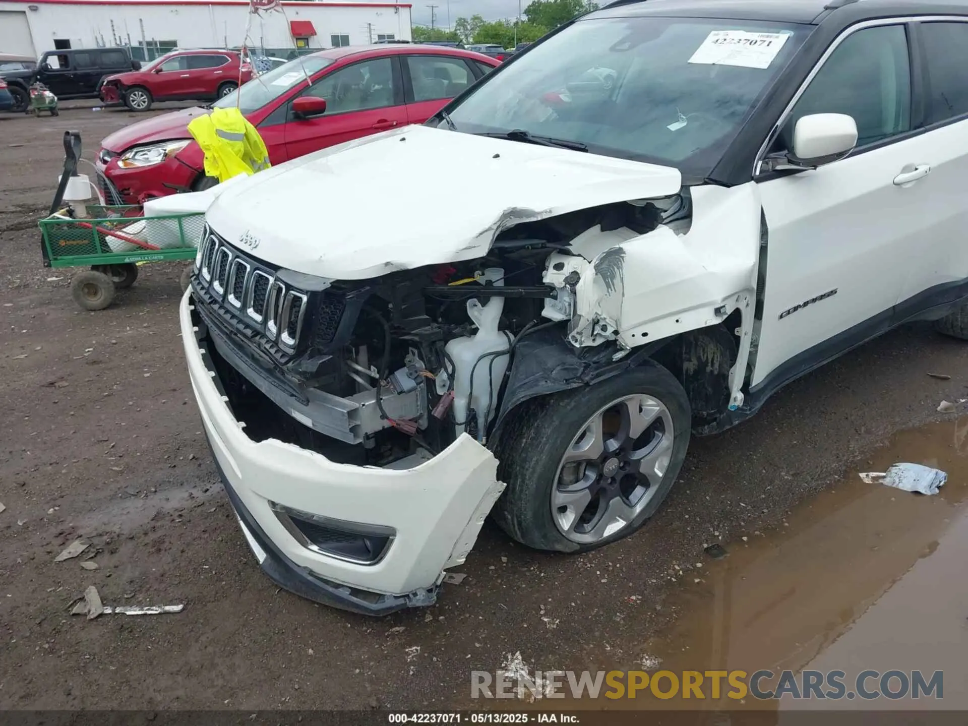 6 fotografías del automóvil dañado 3C4NJDCB6MT503676 JEEP COMPASS 2021