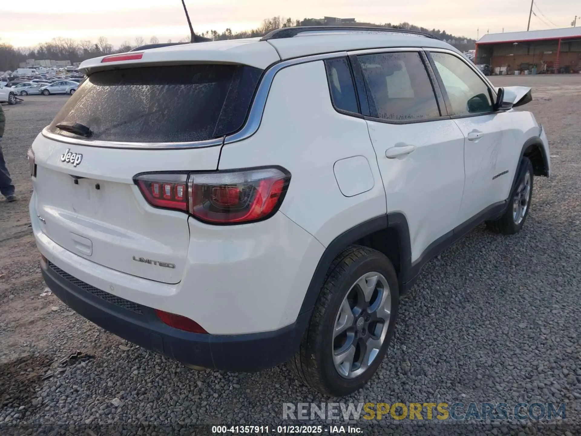 4 fotografías del automóvil dañado 3C4NJDCB6MT519733 JEEP COMPASS 2021