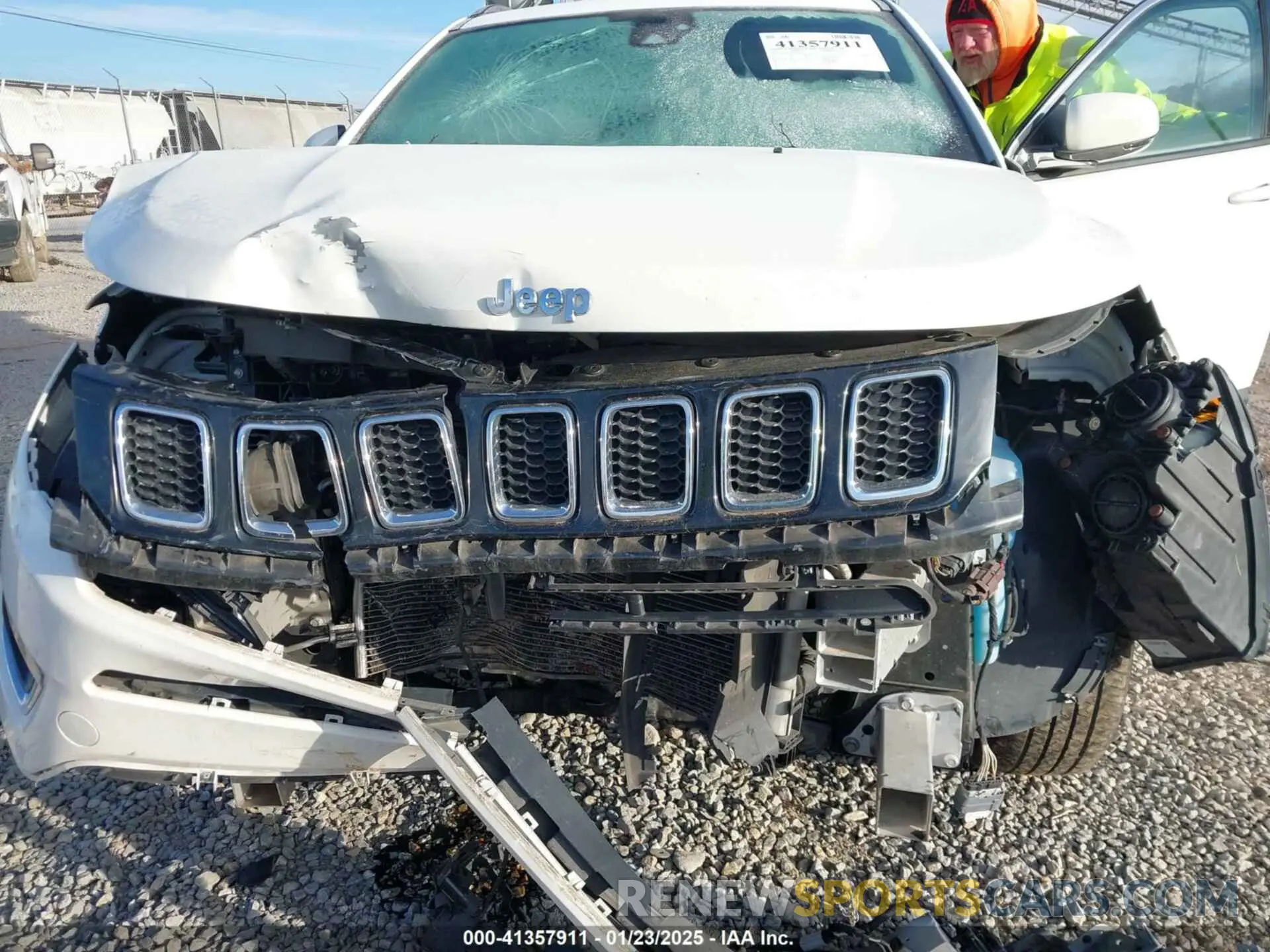 6 fotografías del automóvil dañado 3C4NJDCB6MT519733 JEEP COMPASS 2021