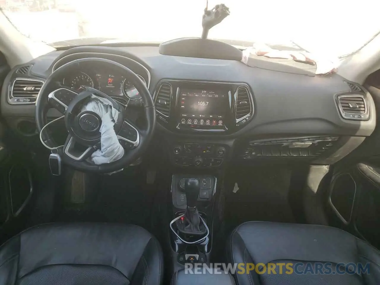 8 fotografías del automóvil dañado 3C4NJDCB6MT604376 JEEP COMPASS 2021