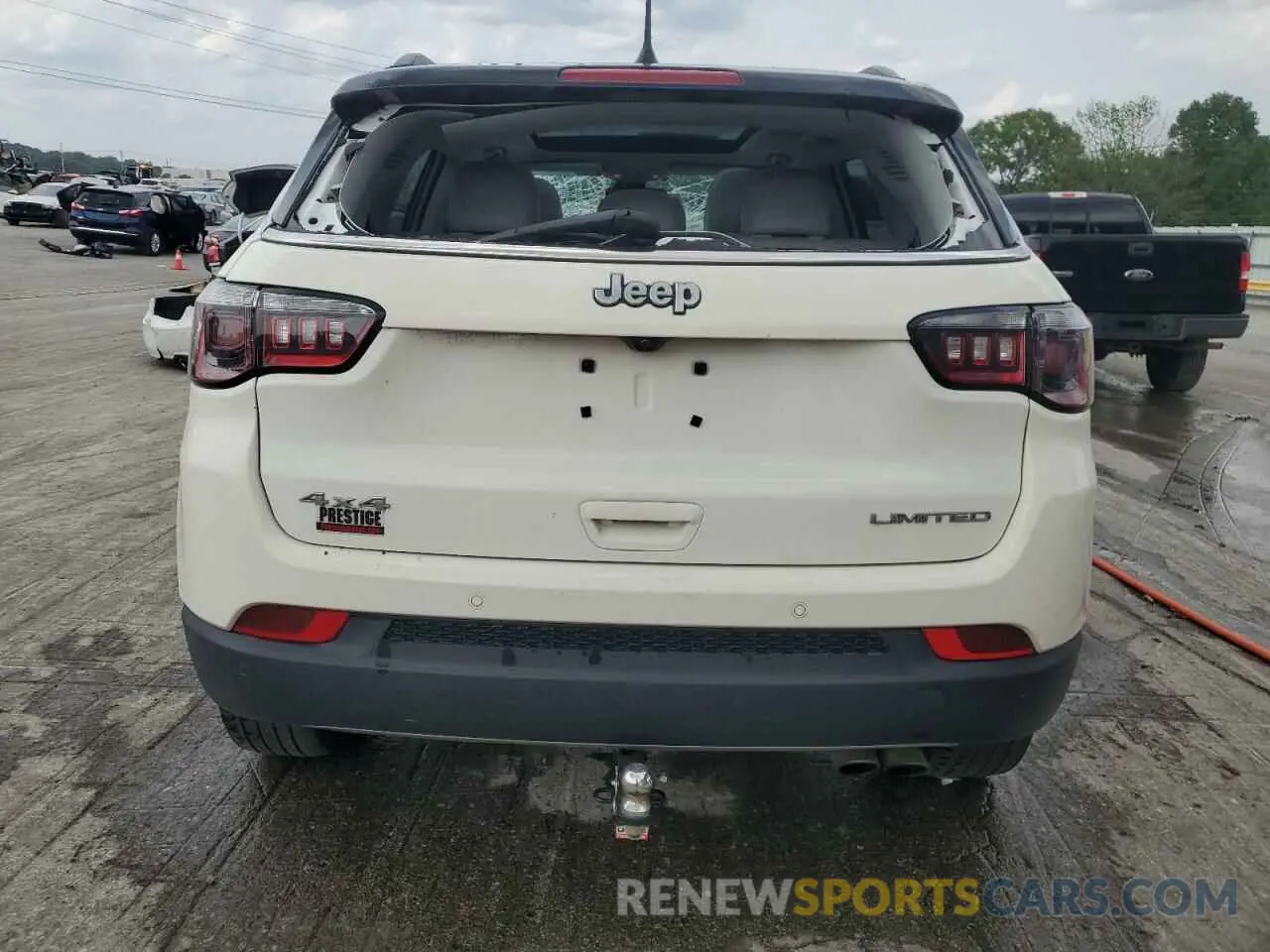 6 fotografías del automóvil dañado 3C4NJDCB7MT500771 JEEP COMPASS 2021