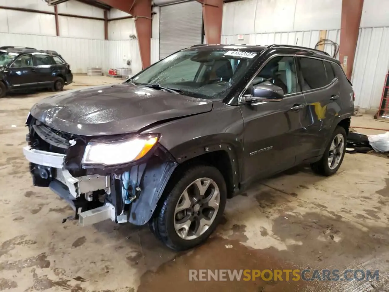 1 fotografías del automóvil dañado 3C4NJDCB7MT503430 JEEP COMPASS 2021