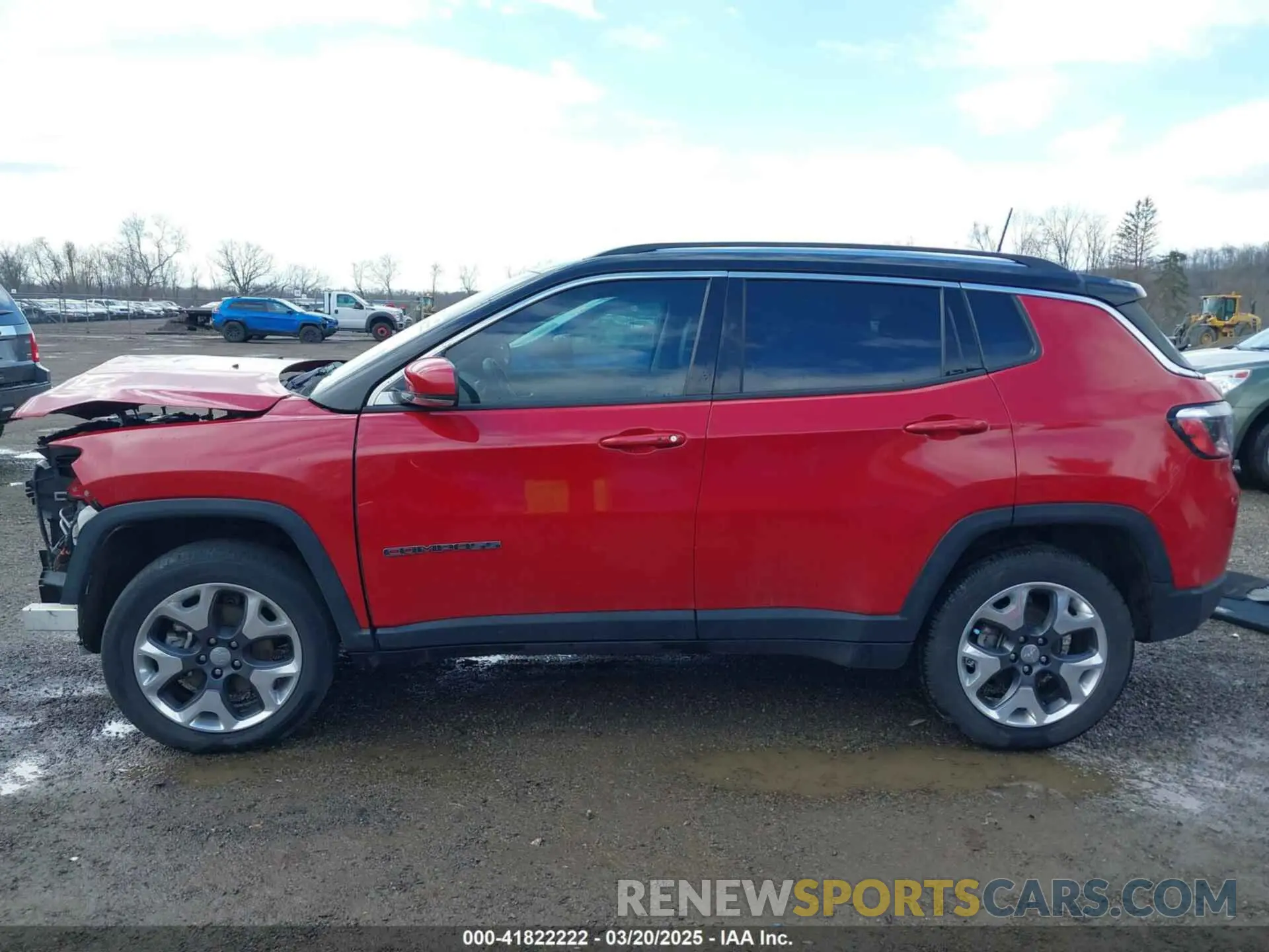 15 fotografías del automóvil dañado 3C4NJDCB7MT504335 JEEP COMPASS 2021