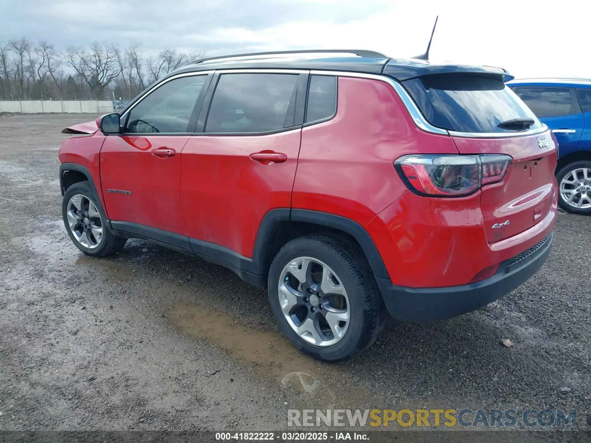 3 fotografías del automóvil dañado 3C4NJDCB7MT504335 JEEP COMPASS 2021