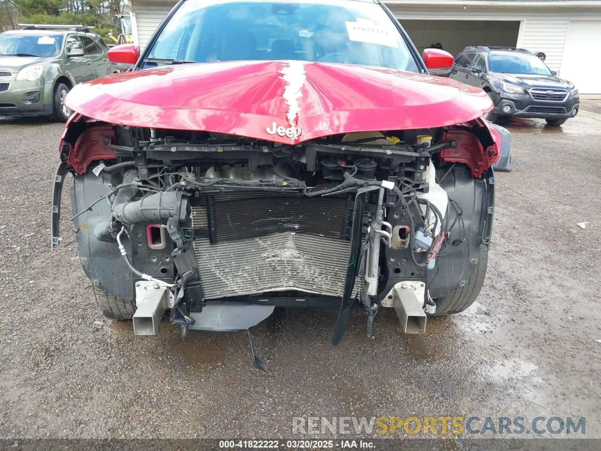 6 fotografías del automóvil dañado 3C4NJDCB7MT504335 JEEP COMPASS 2021