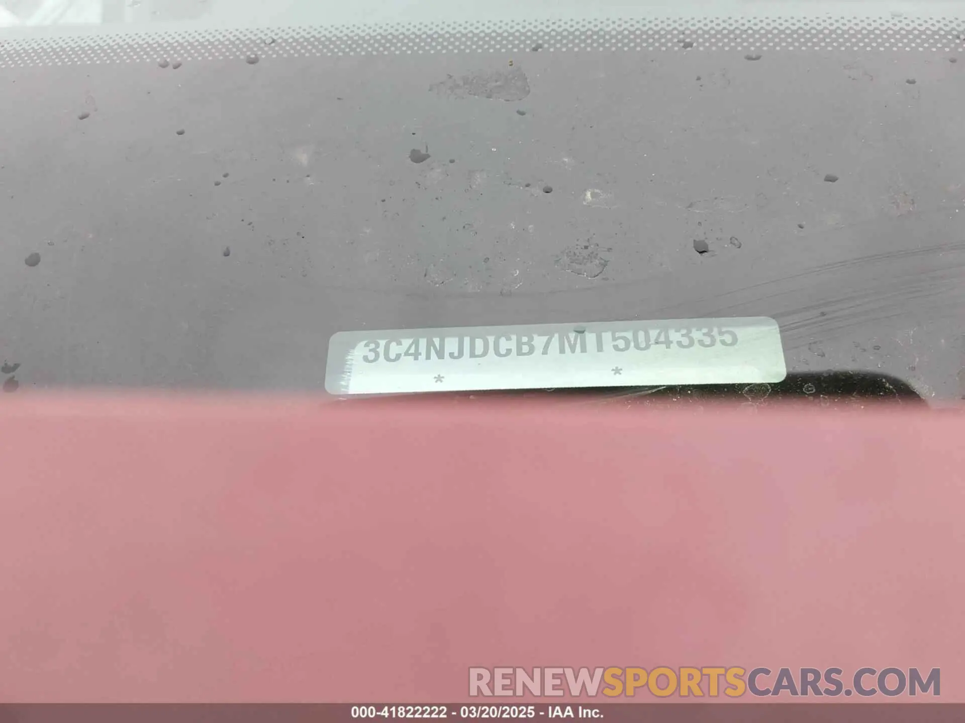 9 fotografías del automóvil dañado 3C4NJDCB7MT504335 JEEP COMPASS 2021