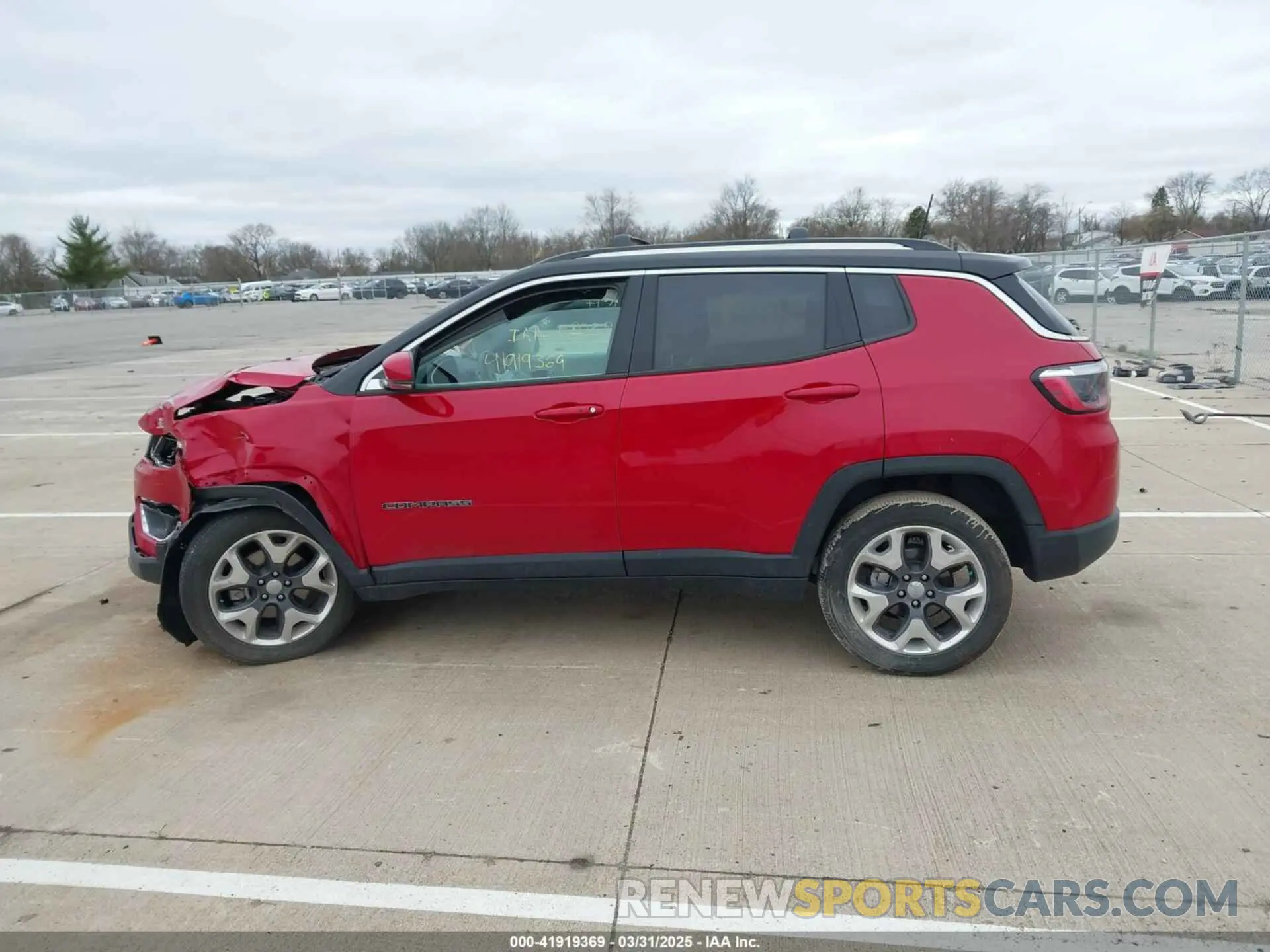 15 fotografías del automóvil dañado 3C4NJDCB7MT555074 JEEP COMPASS 2021