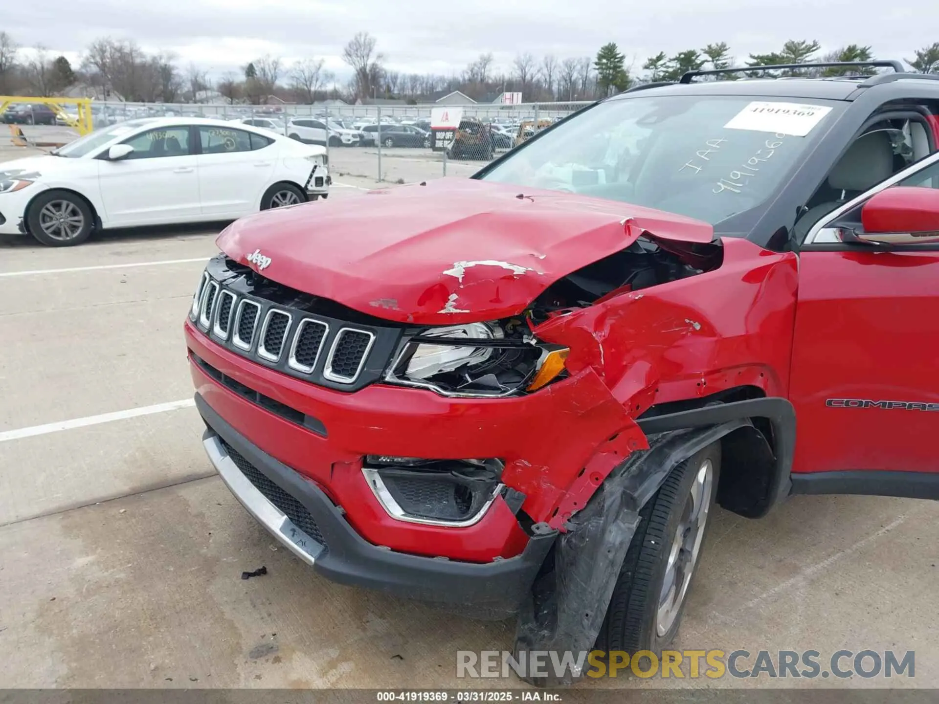 6 fotografías del automóvil dañado 3C4NJDCB7MT555074 JEEP COMPASS 2021