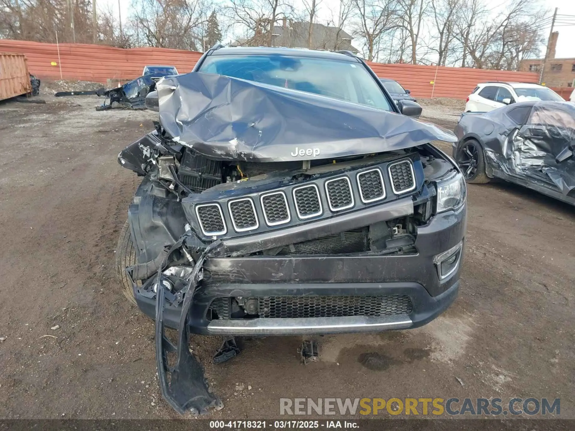 12 fotografías del automóvil dañado 3C4NJDCB8MT524299 JEEP COMPASS 2021