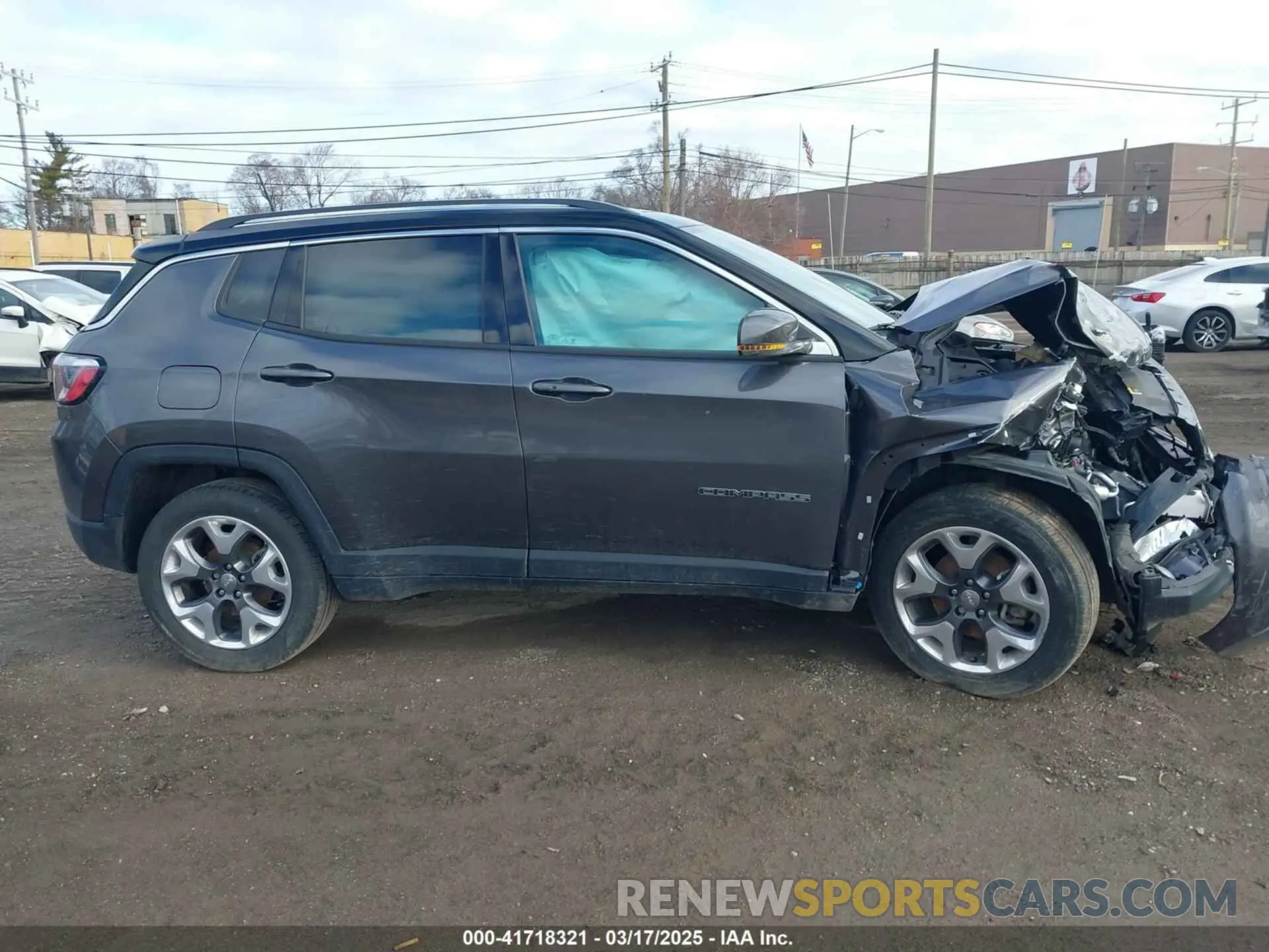 13 fotografías del automóvil dañado 3C4NJDCB8MT524299 JEEP COMPASS 2021