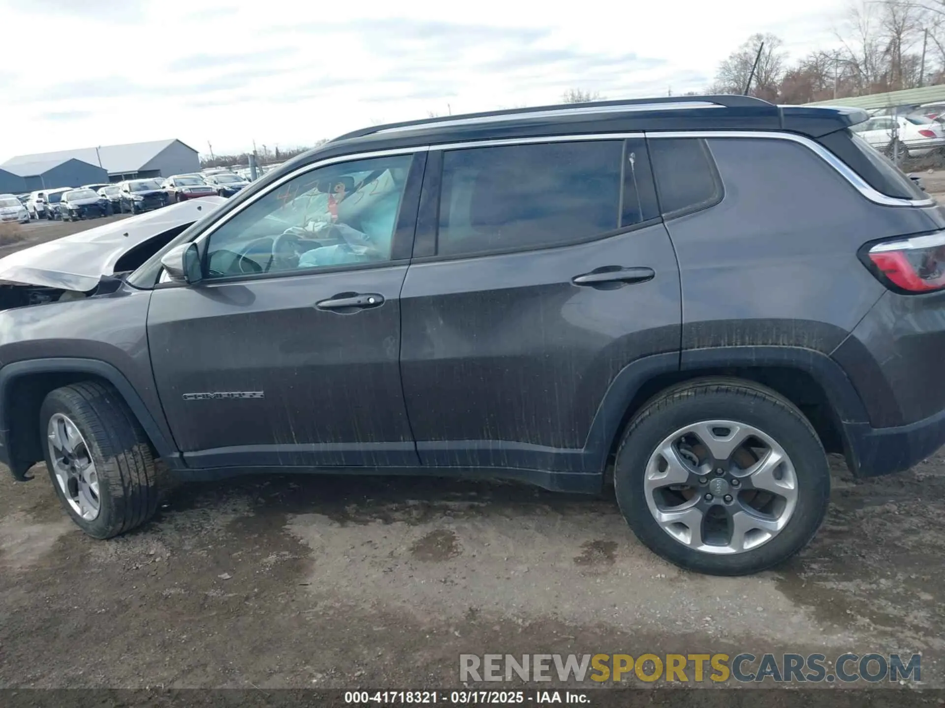 14 fotografías del automóvil dañado 3C4NJDCB8MT524299 JEEP COMPASS 2021
