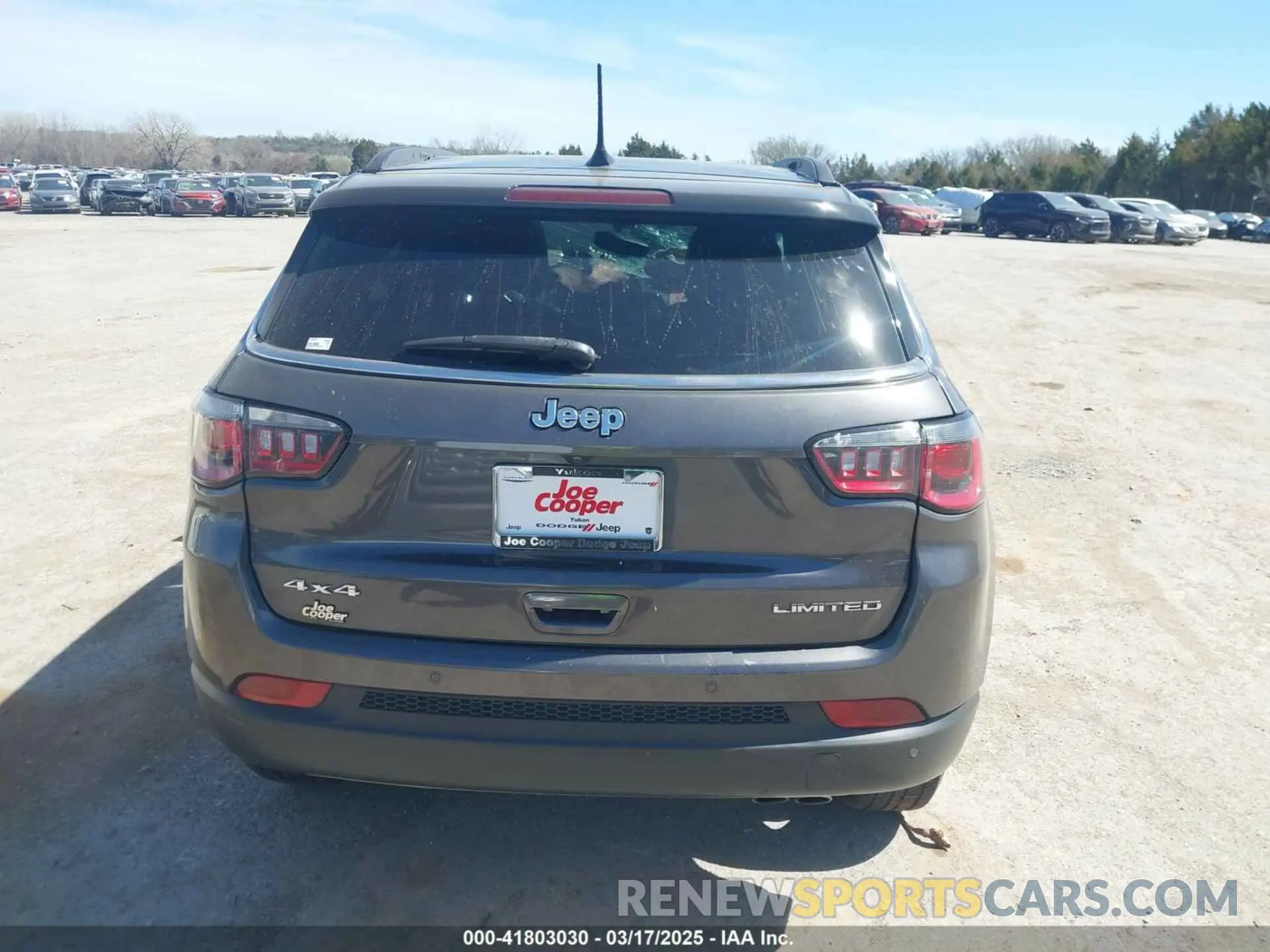 17 fotografías del automóvil dañado 3C4NJDCB8MT601544 JEEP COMPASS 2021
