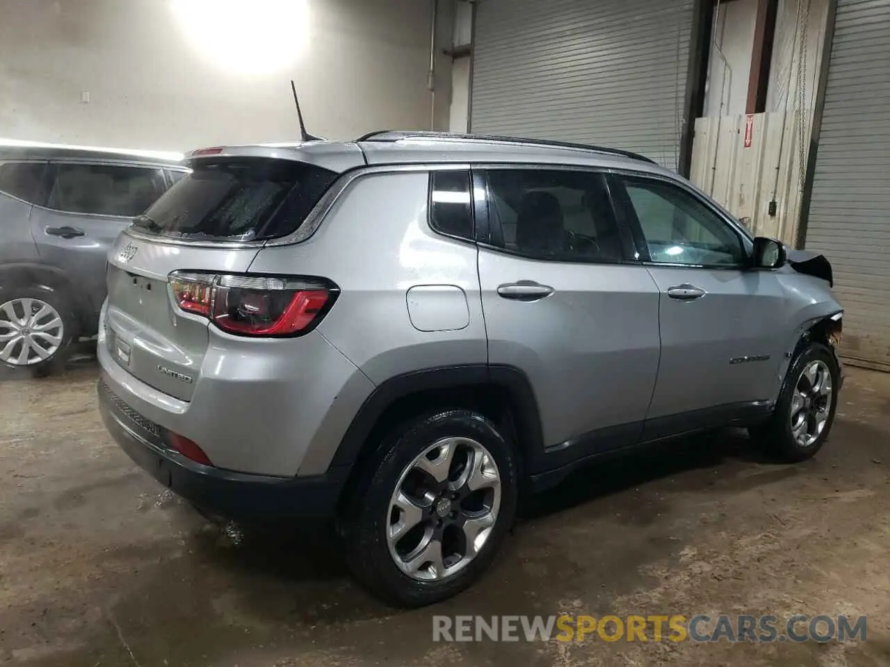 3 fotografías del automóvil dañado 3C4NJDCB9MT520228 JEEP COMPASS 2021