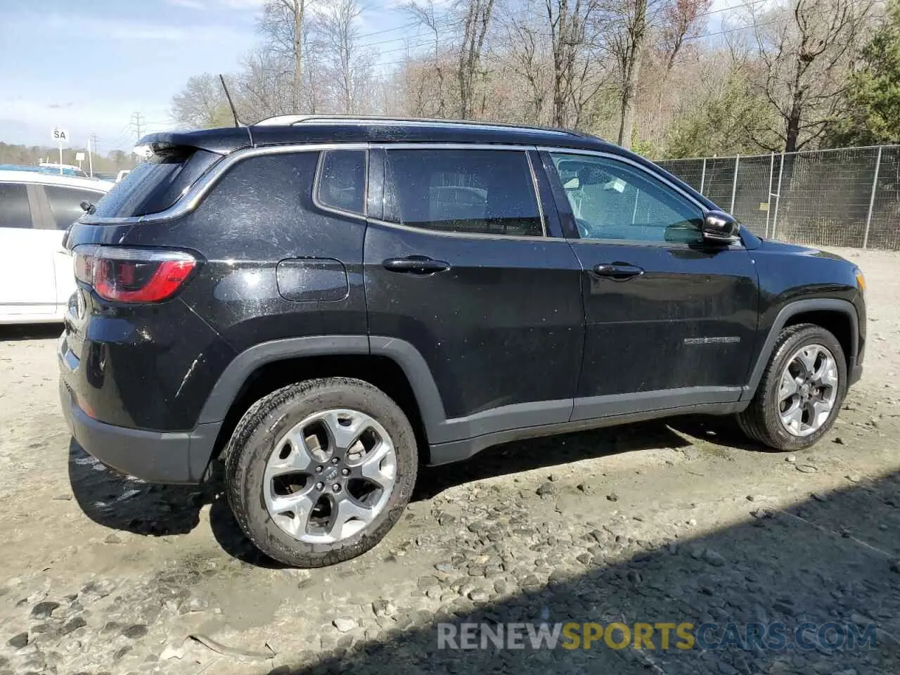 3 fotografías del automóvil dañado 3C4NJDCB9MT589582 JEEP COMPASS 2021