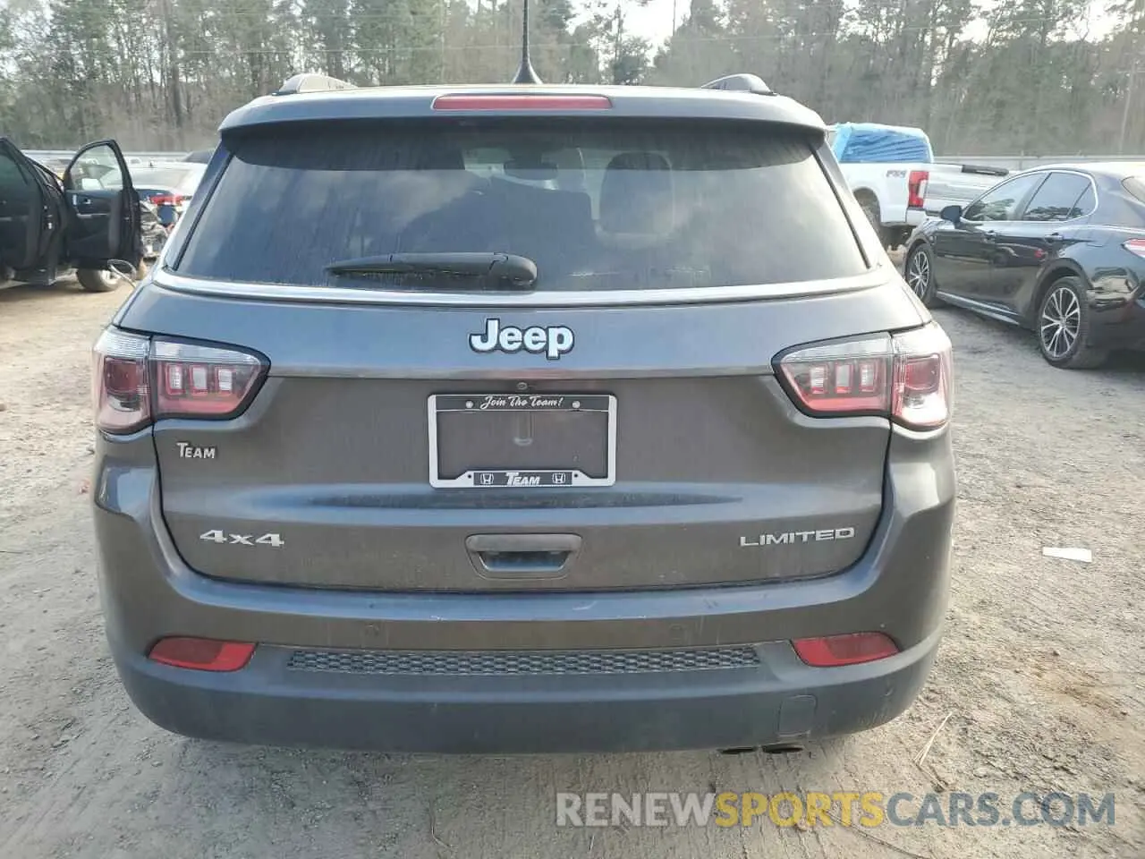 6 fotografías del automóvil dañado 3C4NJDCB9MT594698 JEEP COMPASS 2021