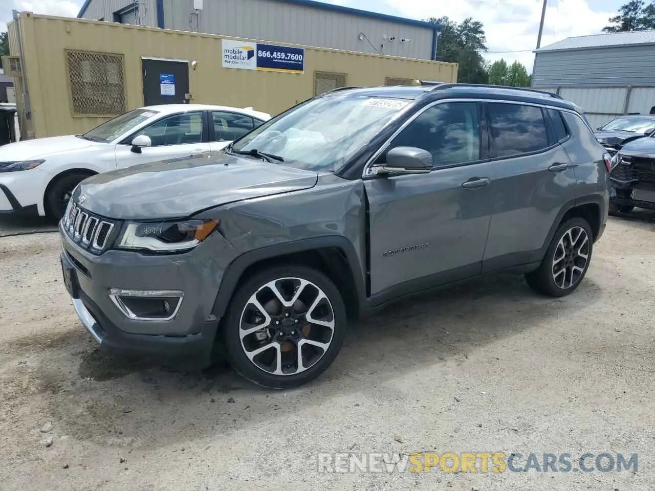 1 fotografías del automóvil dañado 3C4NJDCB9MT599478 JEEP COMPASS 2021