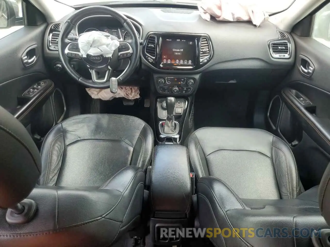 8 fotografías del automóvil dañado 3C4NJDCB9MT599478 JEEP COMPASS 2021