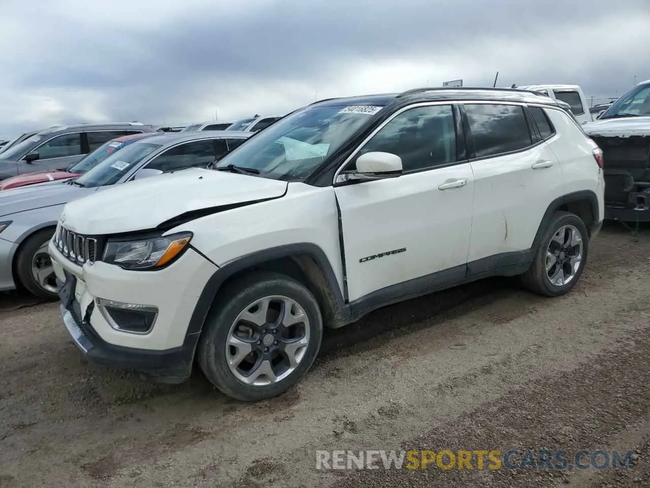 1 fotografías del automóvil dañado 3C4NJDCBXMT506130 JEEP COMPASS 2021