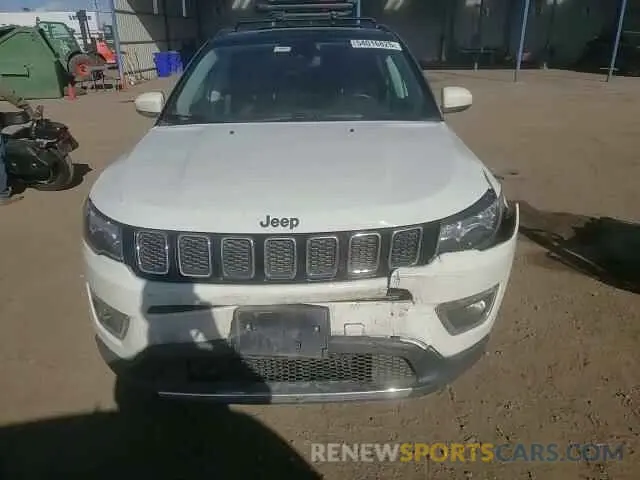 14 fotografías del automóvil dañado 3C4NJDCBXMT506130 JEEP COMPASS 2021