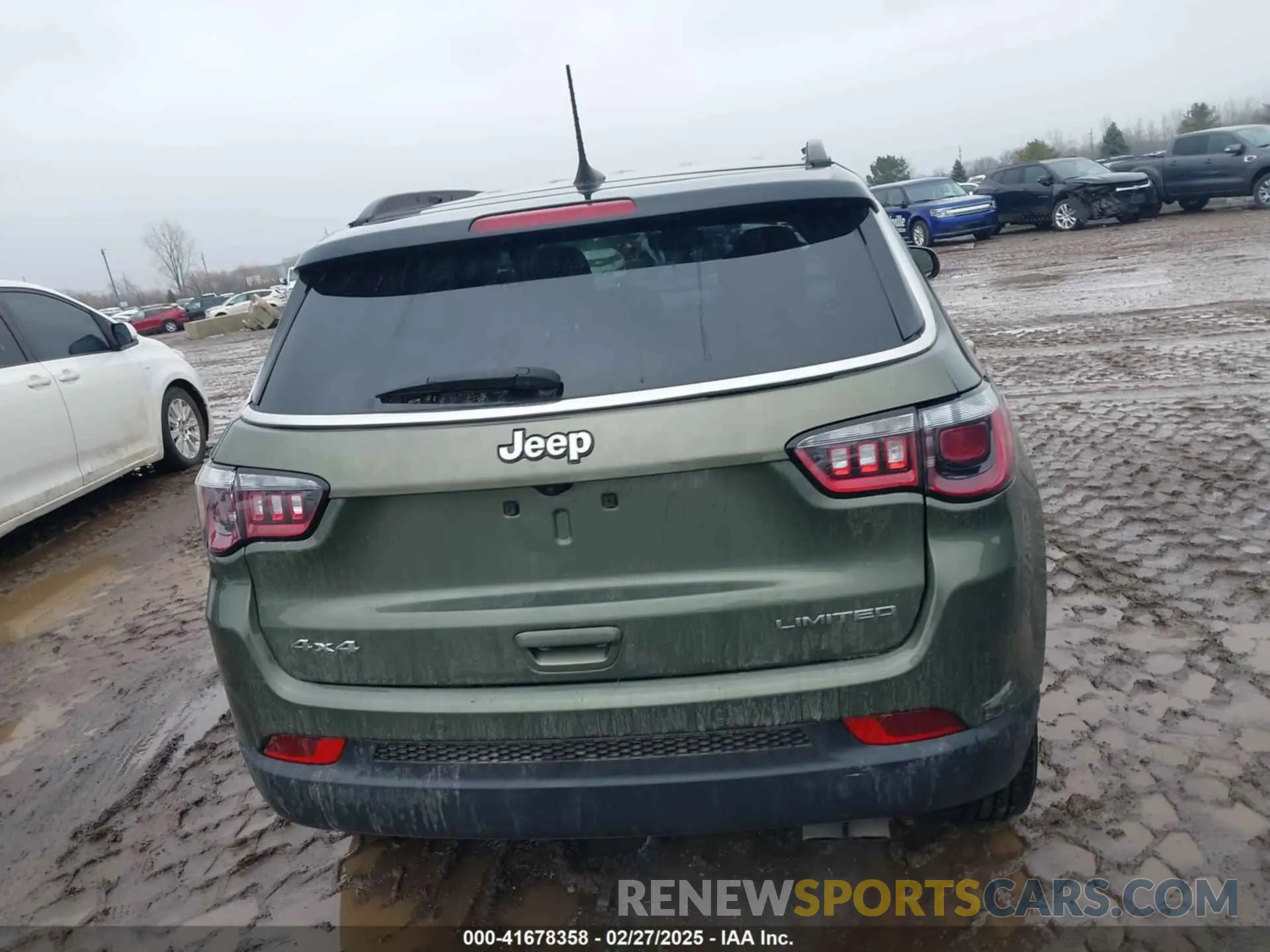 16 fotografías del automóvil dañado 3C4NJDCBXMT533649 JEEP COMPASS 2021