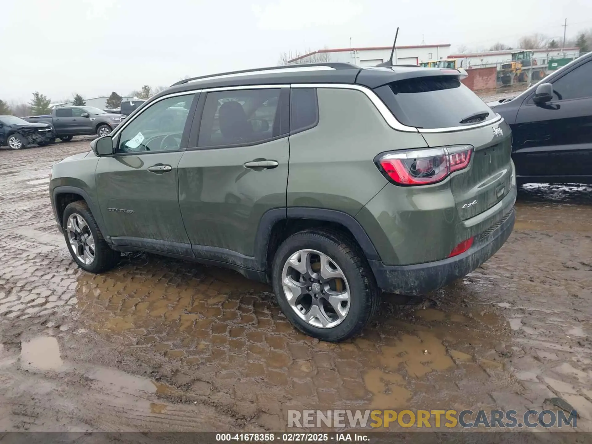 3 fotografías del automóvil dañado 3C4NJDCBXMT533649 JEEP COMPASS 2021