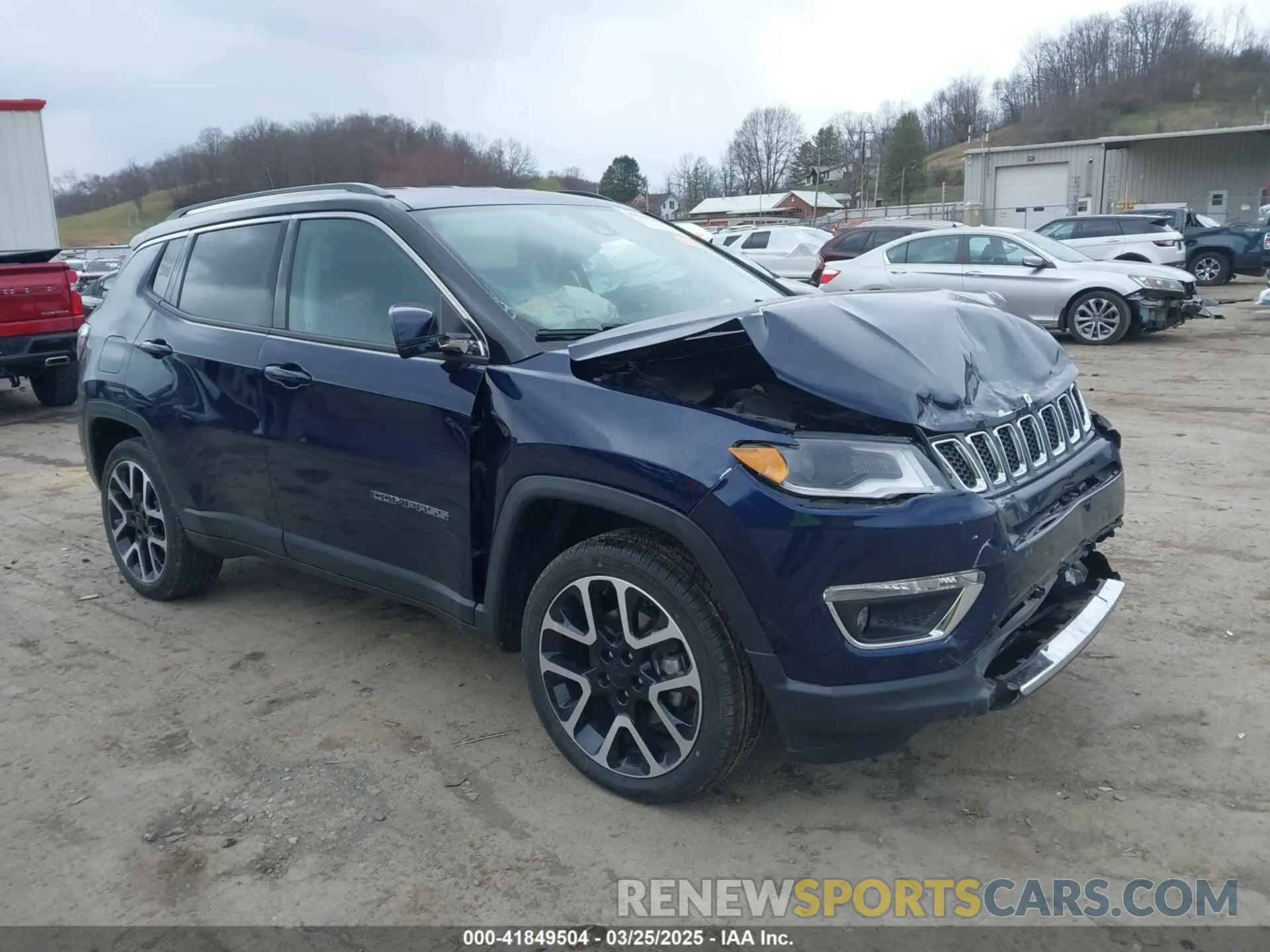 1 fotografías del automóvil dañado 3C4NJDCBXMT536745 JEEP COMPASS 2021