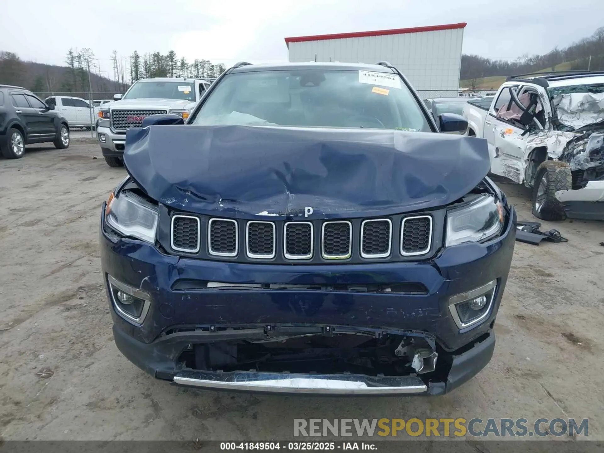 13 fotografías del automóvil dañado 3C4NJDCBXMT536745 JEEP COMPASS 2021