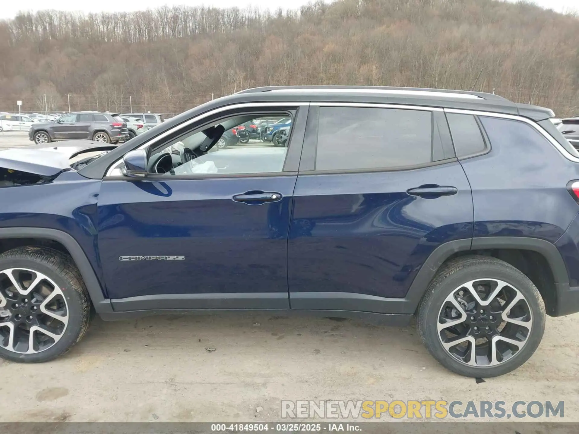 15 fotografías del automóvil dañado 3C4NJDCBXMT536745 JEEP COMPASS 2021