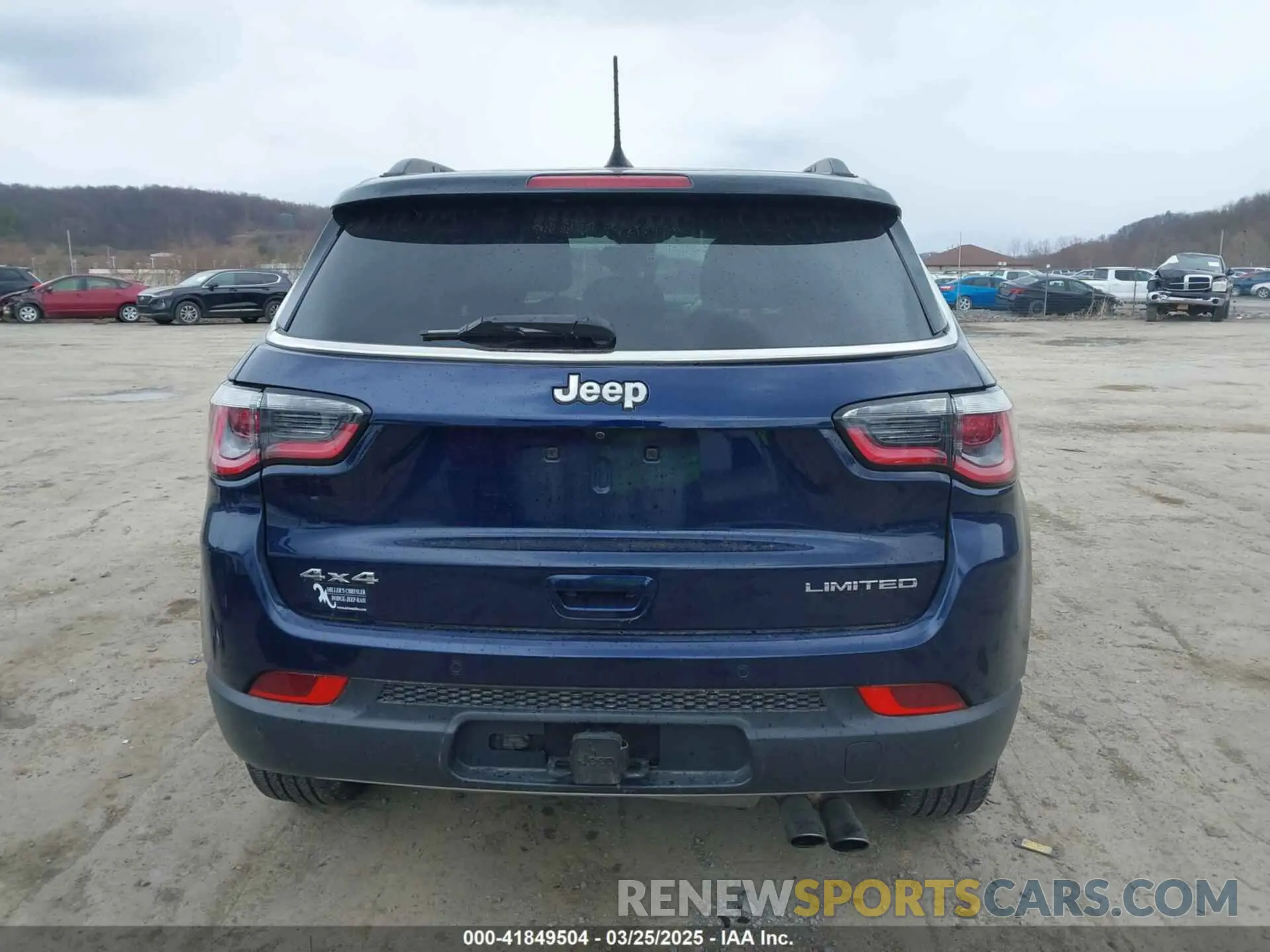 17 fotografías del automóvil dañado 3C4NJDCBXMT536745 JEEP COMPASS 2021