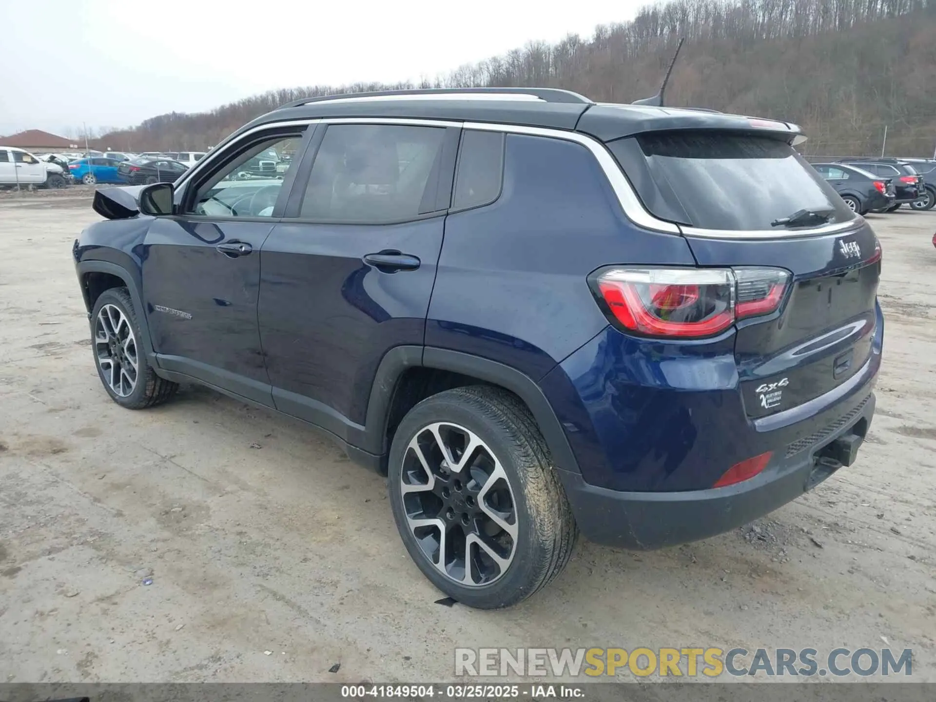 3 fotografías del automóvil dañado 3C4NJDCBXMT536745 JEEP COMPASS 2021