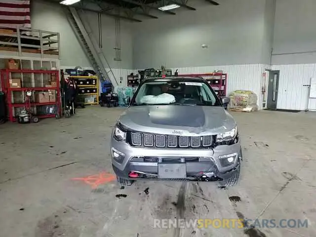 11 fotografías del automóvil dañado 3C4NJDDB0MT545436 JEEP COMPASS 2021