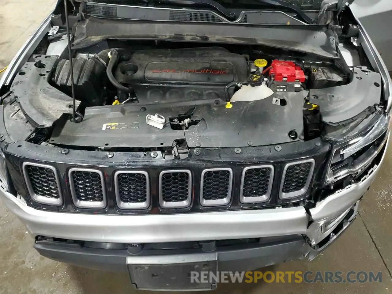 13 fotografías del automóvil dañado 3C4NJDDB0MT545436 JEEP COMPASS 2021