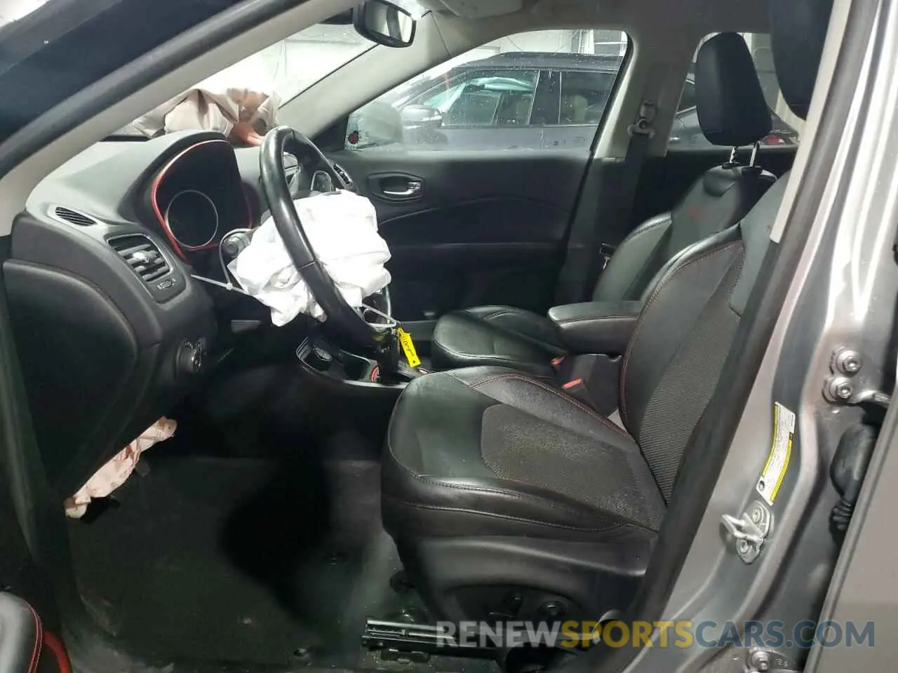 7 fotografías del automóvil dañado 3C4NJDDB0MT545436 JEEP COMPASS 2021