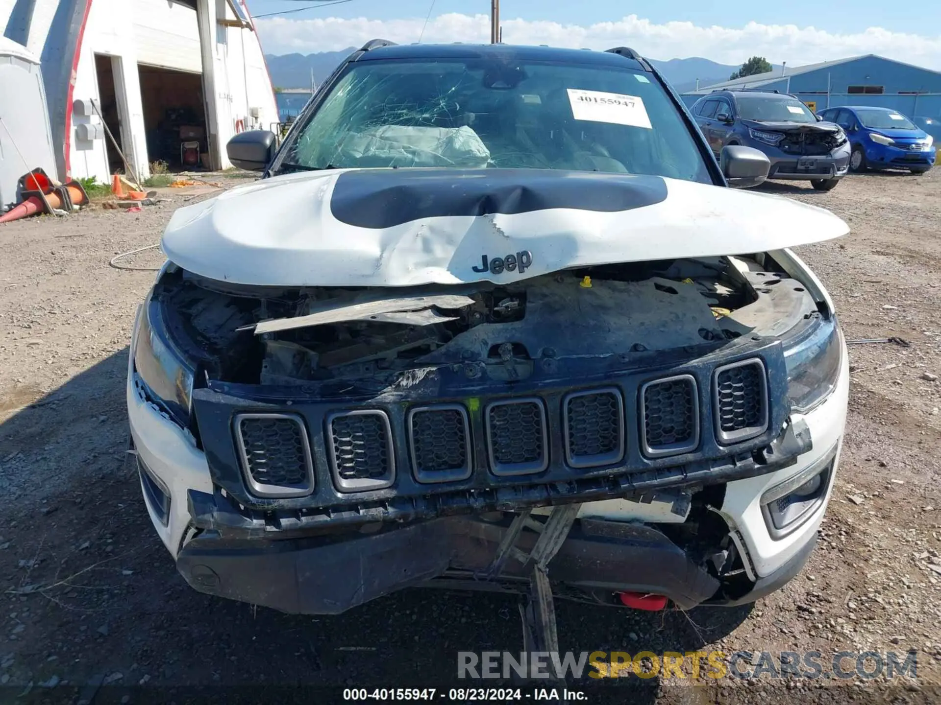 12 fotografías del automóvil dañado 3C4NJDDB0MT551172 JEEP COMPASS 2021