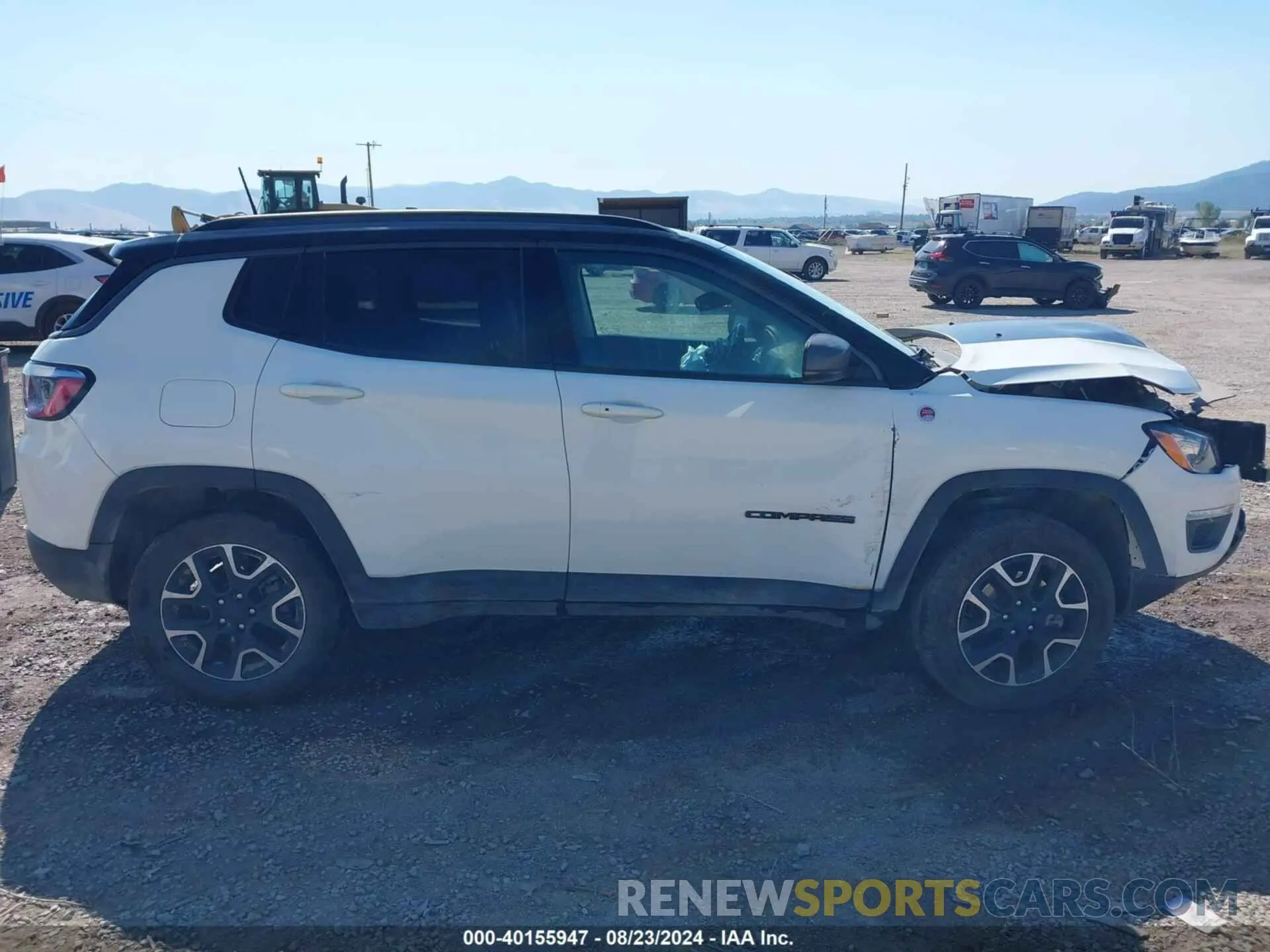 13 fotografías del automóvil dañado 3C4NJDDB0MT551172 JEEP COMPASS 2021