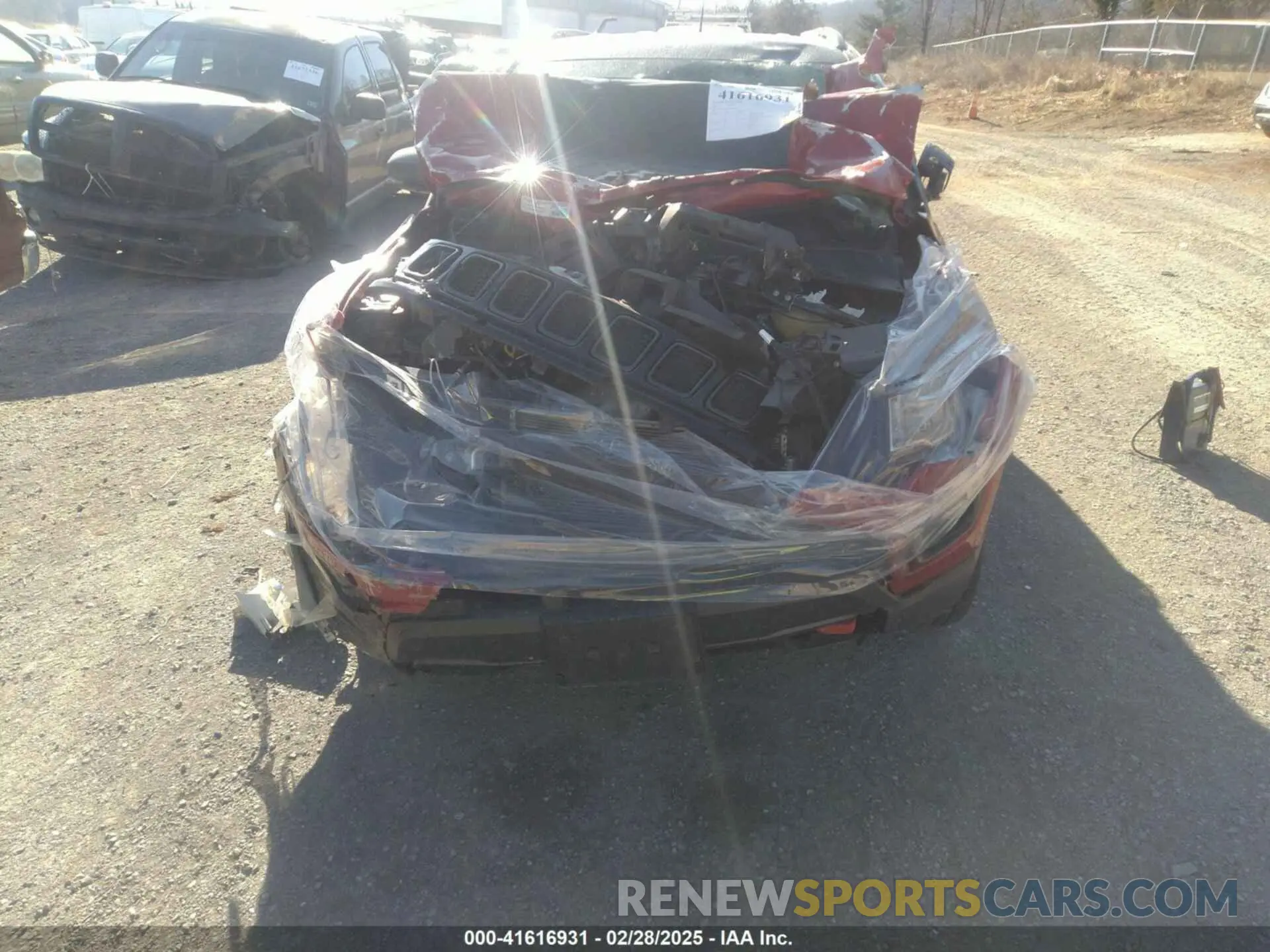 13 fotografías del automóvil dañado 3C4NJDDB1MT547924 JEEP COMPASS 2021