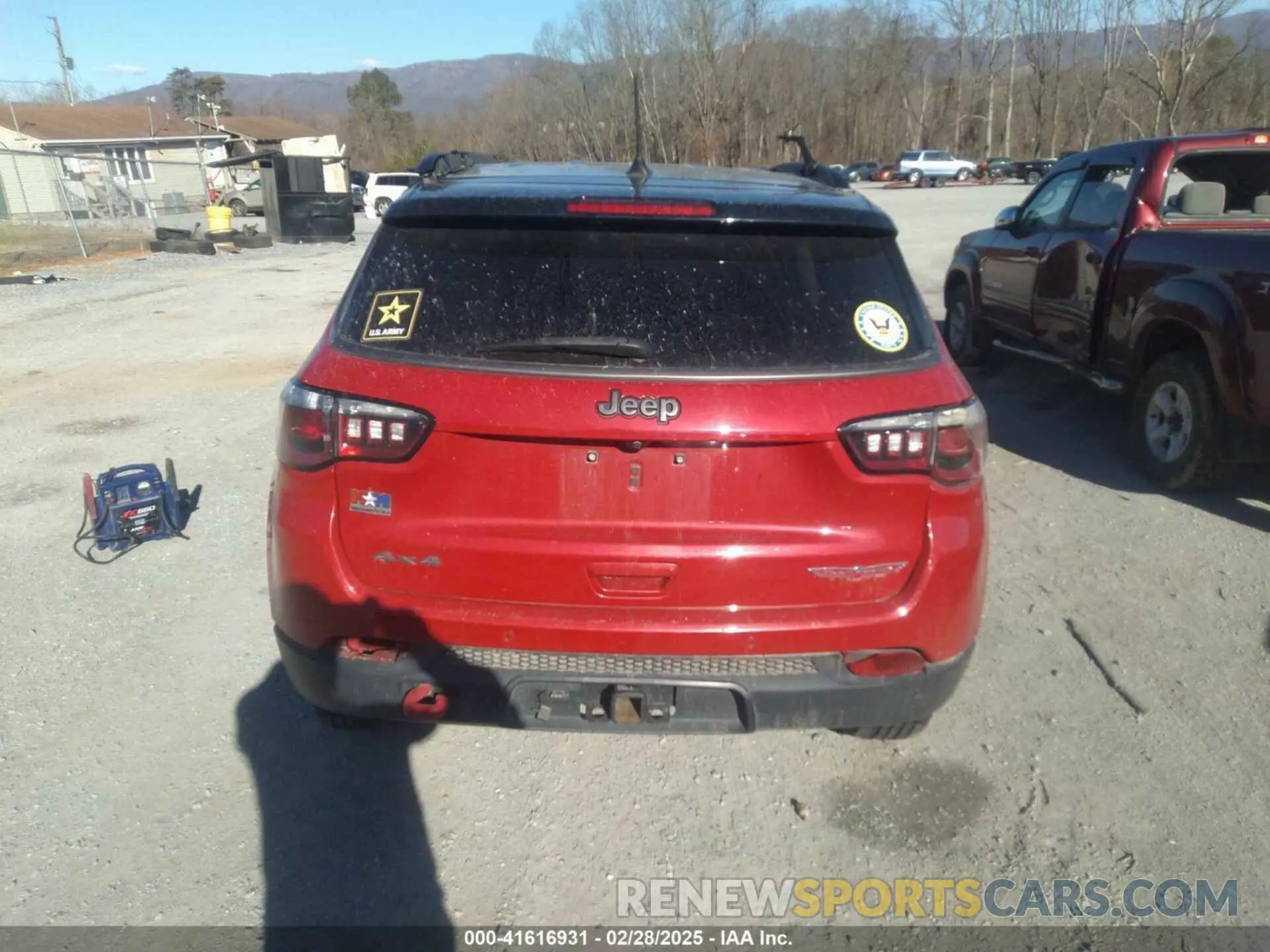 17 fotografías del automóvil dañado 3C4NJDDB1MT547924 JEEP COMPASS 2021