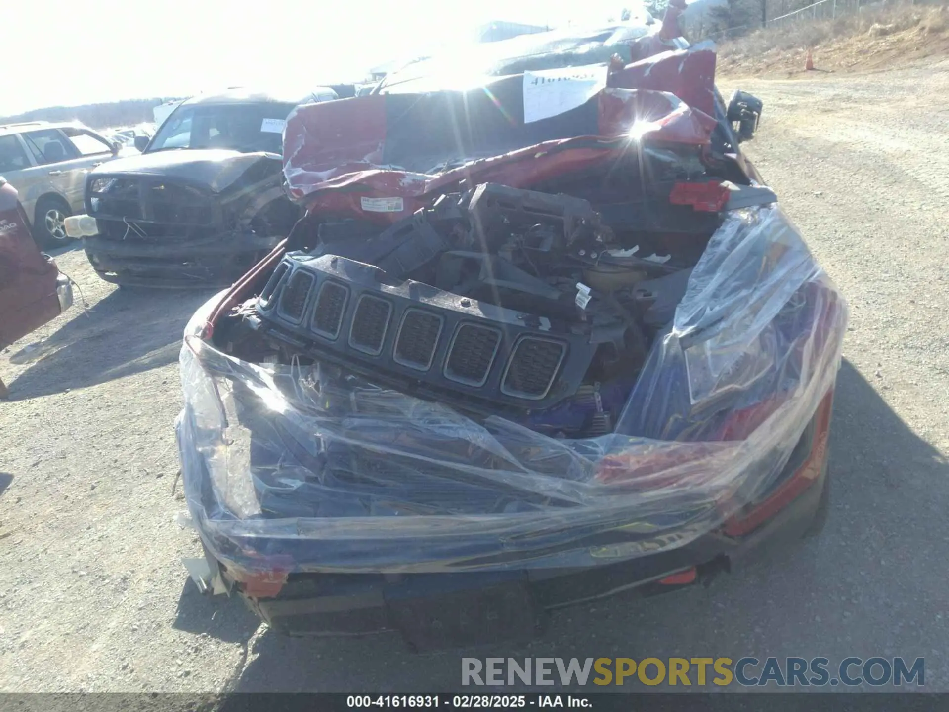 6 fotografías del automóvil dañado 3C4NJDDB1MT547924 JEEP COMPASS 2021