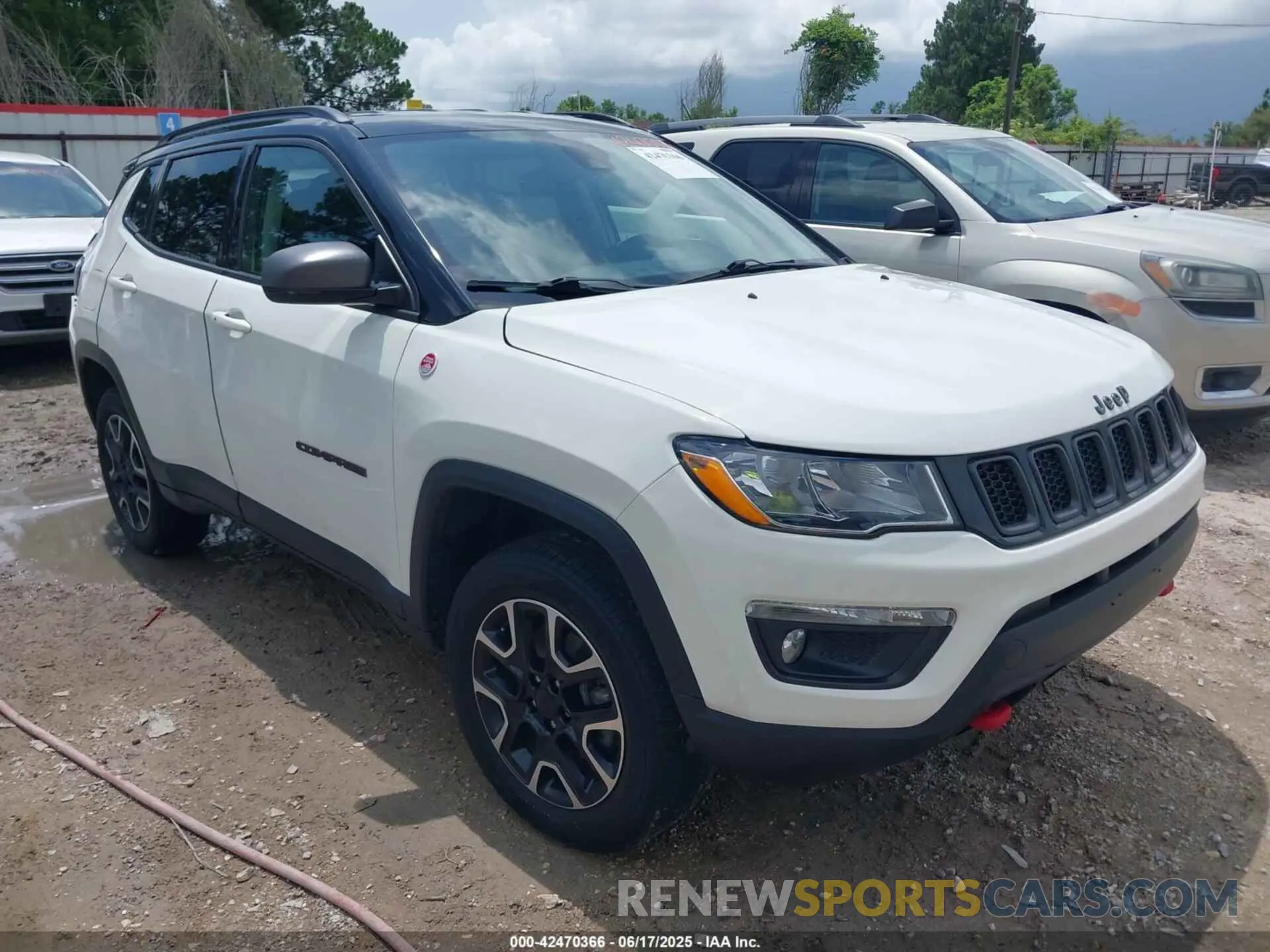 1 fotografías del automóvil dañado 3C4NJDDB1MT571866 JEEP COMPASS 2021